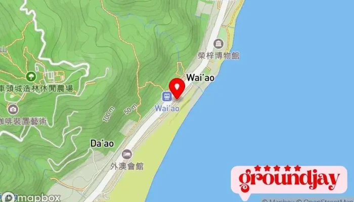 California Surf Waiao Beach House -  地圖 - Yilan County, Toucheng Township