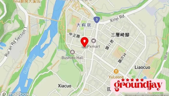 Central Road Dasi Old Street -  地圖 - Taoyuan City, Daxi District
