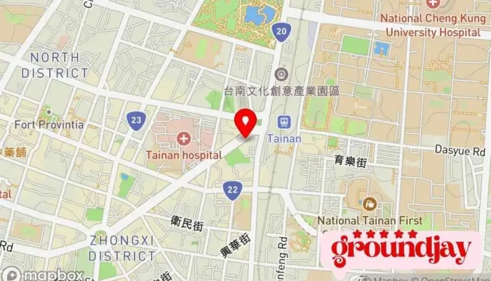 Eec Elite Express TnnTai Nan Dian 地圖 - Tainan City, West Central District