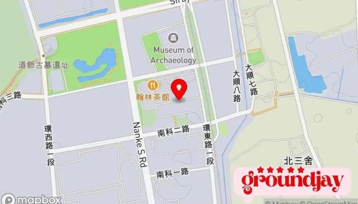 地图 Hitach High-Tech訓練中心 培训中心 在 Tainan City, Xinshi District