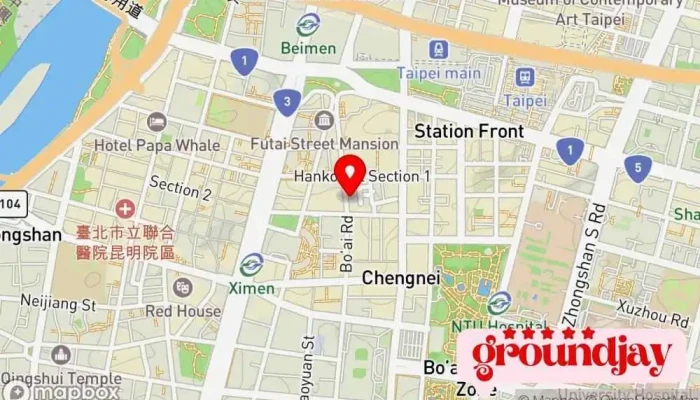 Howdigital -  地圖 - Taipei City, Zhongzheng District