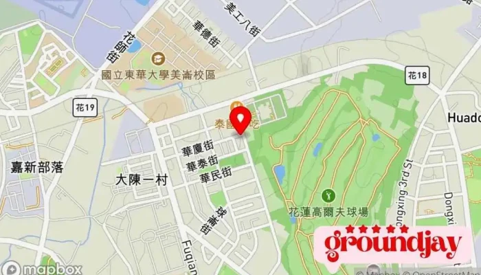 地图 Hualienhsien/Taiwan 住宿服务 在 Hualien County, Hualien City