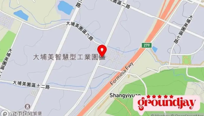 KdKe Ding Qi Ye 地圖 - Chiayi County, Dalin Township