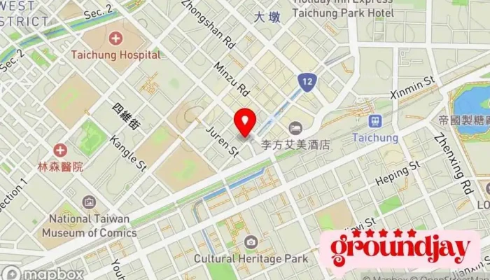 Kiwi Express Hotel -  地圖 - Taichung City, West District