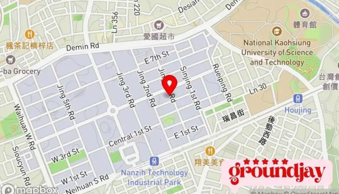 Koa Gao Xiong Xing Ya Gu Fen You Xian Gong Si 地圖 - 台灣 Nanzih District