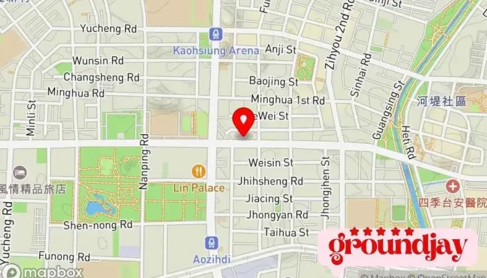 MarsChuang Ke Tai Kong Zhan  Shang Wu Ban Gong Hui Yi Shi 地圖 - Kaohsiung City, Zuoying District
