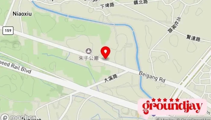 Mipro Jia Qiang Dian Zi Gu Fen You Xian Gong Si 地圖 - Chiayi City, West District