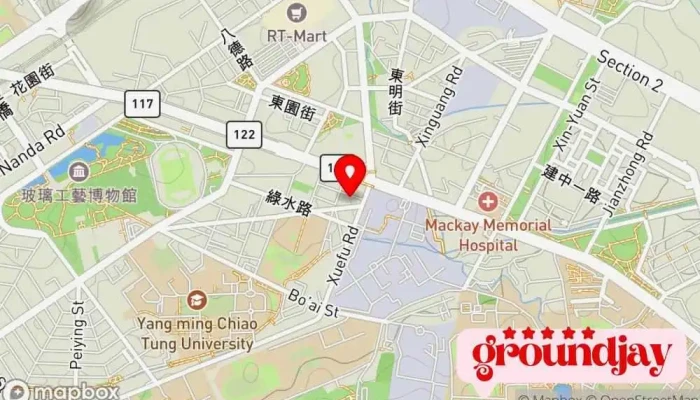 MtWang Ye She Ji Xing Xiao Gong Zuo Shi 地圖 - Hsinchu City, East District