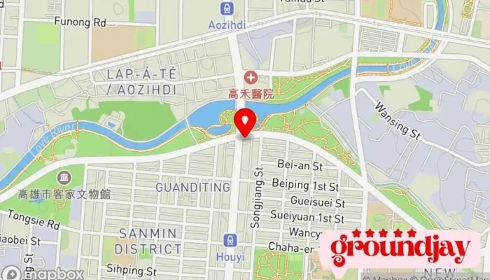 地图 NEW HOUSE - 高雄新屋網 房地产中介 在 Kaohsiung City, Sanmin District