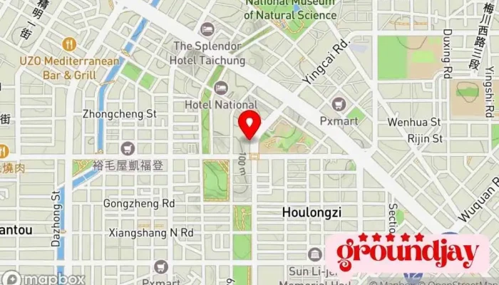 NovaZi Xun Yan Chang Tai Zhong Ying Cai Dian 地圖 - Taichung City, West District