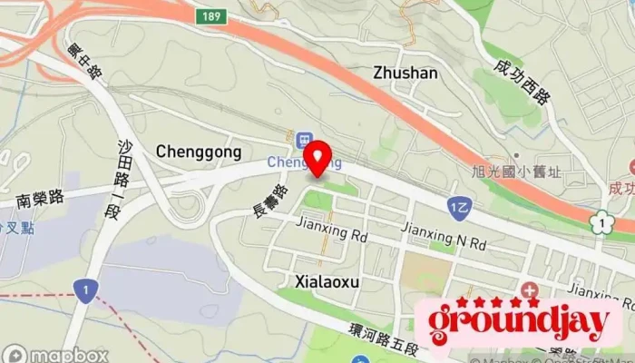 O2oQuan Tong Lu Fu Wu Shang 地圖 - Taichung City, Wuri District