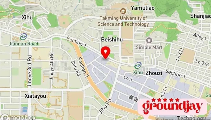 Return Helper Taiwan -  地圖 - Taipei City, Neihu District
