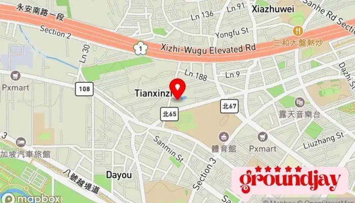 RwdWang Ye She Ji 地圖 - New Taipei City, Sanchong District