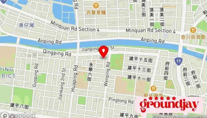 ShdmHai Xia Hong Ding Shang Cheng 地圖 - Tainan City, Anping District
