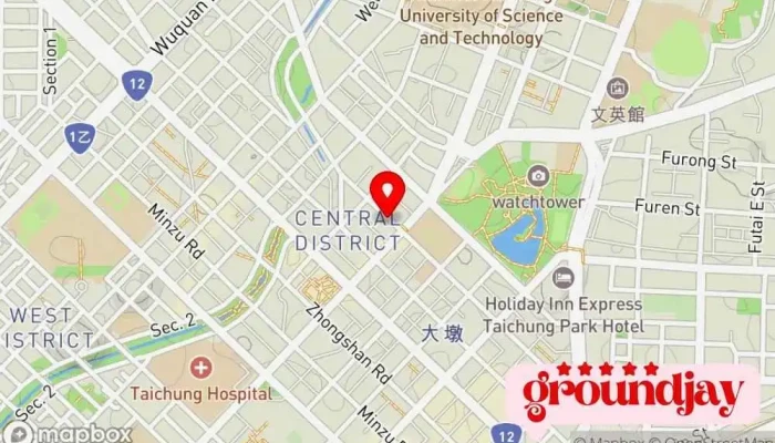 Slow Town Hotel -  地圖 - Taichung City, Central District
