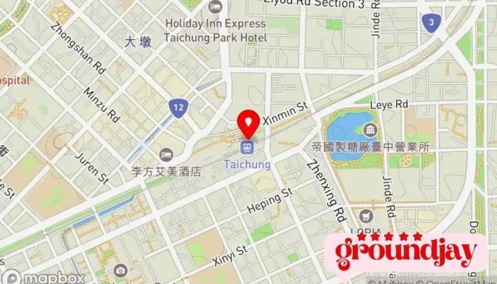 Taichung -  地圖 - Taichung City, Central District