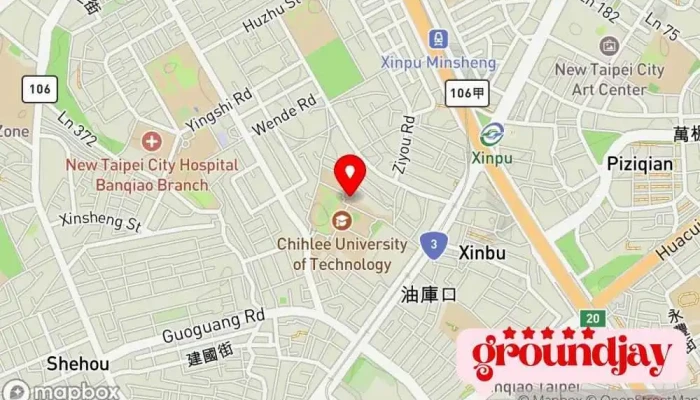Taiwan E -  Business Association Tai Wan Wang Shang Xie Hui B2bKua Jing Dian Shang Zong Duo 地圖 - New Taipei City, Banqiao District