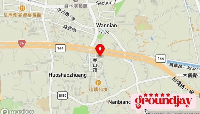 TaiwanbsHao Xiao Xi Wei Xing Qi Cai Gu Fen You Xian Gong Si 地圖 - Changhua County, Yuanlin City