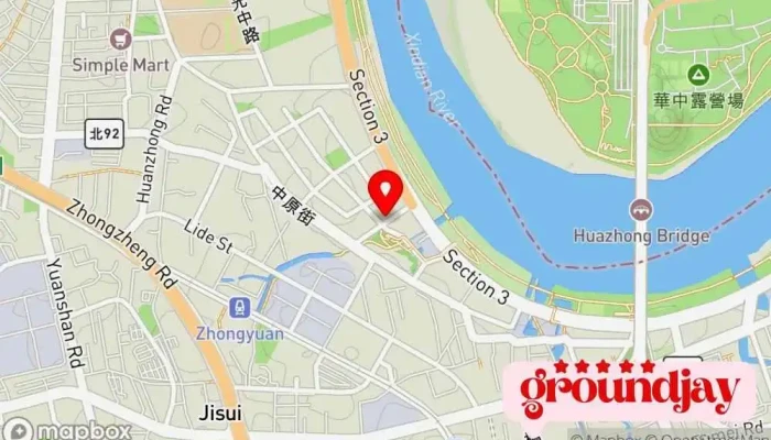 Taki Cloud -  地圖 - New Taipei City, Zhonghe District