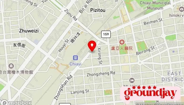 U23cLiang Fan Jiu Ye Dian Nao Gu Fen You Xian Gong Si 地圖 - Chiayi City, West District