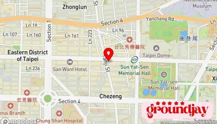 WifimayWang Qia Ji Xing Dong Fen Xiang Qi 地圖 - Taipei City, Da’an District