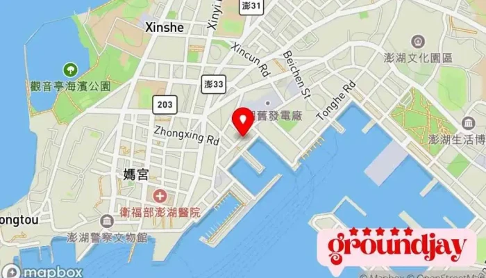 XShang Wu Hui Guan Ktv 地圖 - Penghu County, Magong City