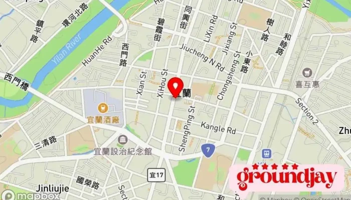 Yilan Chaoying Temple -  地圖 - Yilan County, Yilan City